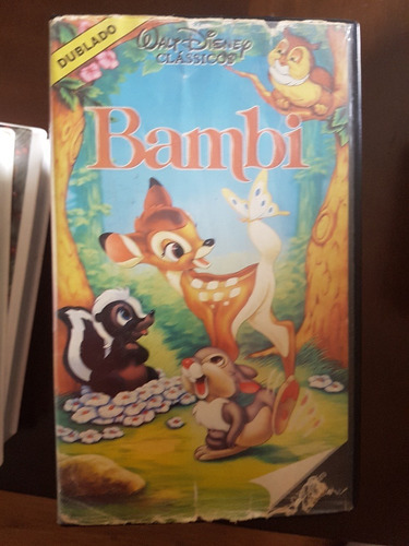 Imagem 1 de 1 de Bambi      Vhs Original   Frete $ 10
