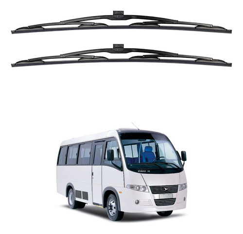 Palheta Limpador Dianteiro Micro Ônibus Volare V6 V8 W8 W9