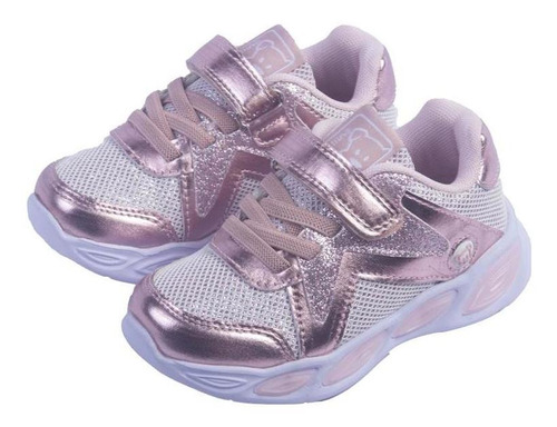 Zapatillas Bebe Niña Rosado Pillin