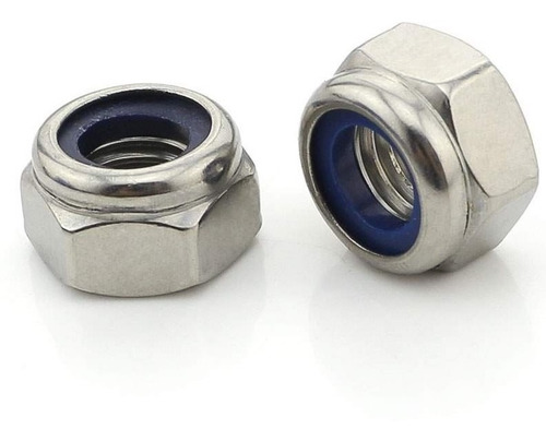 Porca Auto Travante Inox M16 (chave 24) Parlock Inox - 20un