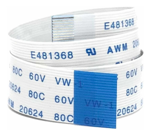 Imagen 1 de 5 de Cable Flex Membrana Plano Cinta 20 Pines 60 Cm Invertida 80c
