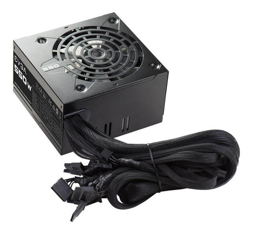 Imagen 1 de 3 de Fuente de poder para PC Evga 550 N1 550W black 100V/240V