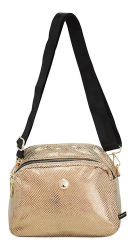 Imagen 2 de 5 de Cartera Bandolera Con Cierre Y Bolsillo Original Mujer