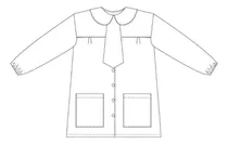 Comprar Molde De Costura, Delantal Pintorcito Corbata , Pechera Pdf