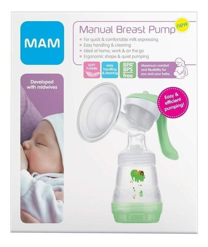 Bomba Extratora De Leite Materno Manual Breast Pump Mam ®