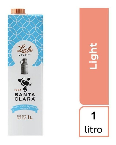 Leche Santa Clara Light 1l Ts