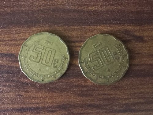 Moneda Mexicana 50 Centavos 