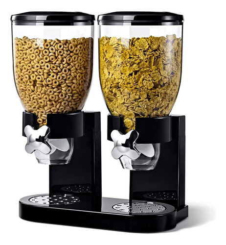 Dispenser De Cereales Doble Dosificador Alimentos Fideos