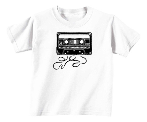 Remeras Infantiles Cassettes Música |de Hoy No Pasa| 3