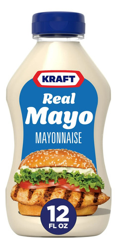 Kraft Molho De Maionese Cremosa 354ml - Importado