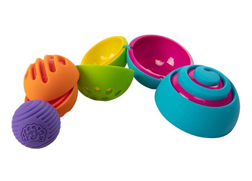 Oombeeball, Pelotas Sensoriales Anidables Fatbrain Toys