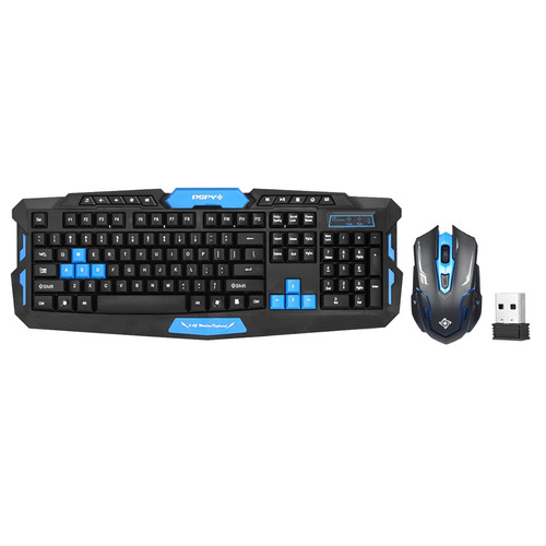 Imagem 2 de 6 de Dsfy 2.4ghz Wireless Gaming Keyboard Mouse Combo 19 Keys