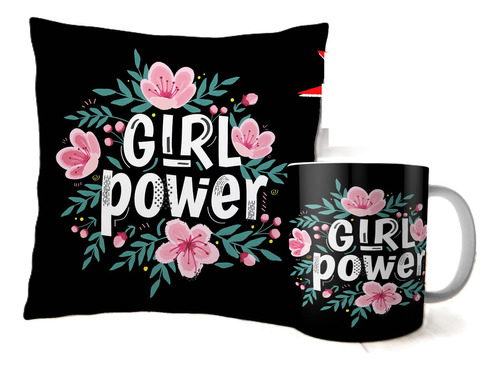 Diseños Tazas Almohadones Día De La Madre Girl Power