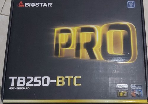 Tarjeta Madre Biostar Tb250-btc+ram Ddr4 4gb+g3900+128gb Ssd