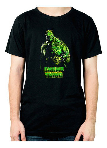 Remera Swamp Thing La Cosa Del Pantano Dc Comic 61 Dtg Minos