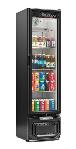 Refrigerador Vertical 228 Litros Gptu-230 Pr Gelopar Wt