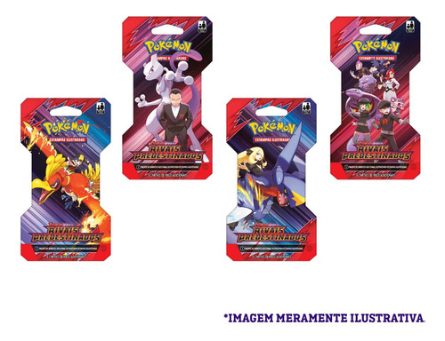 Pokémon Box Com 36 Boosters Ev10 Rivais Predestinados Copag