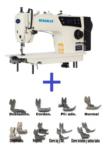 Imagen 1 de 6 de Maq Recta Industrial Con Accesorios Marca Hercules