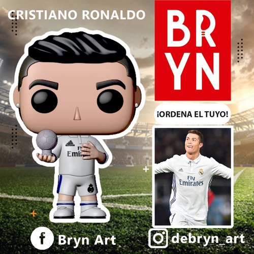 Cristiano Ronaldo Funko Pop- Arte Plastico