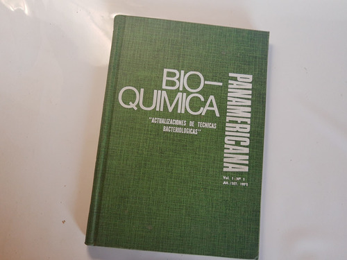 Bioquimica Panamericana Vol 1 Nro 1 1971