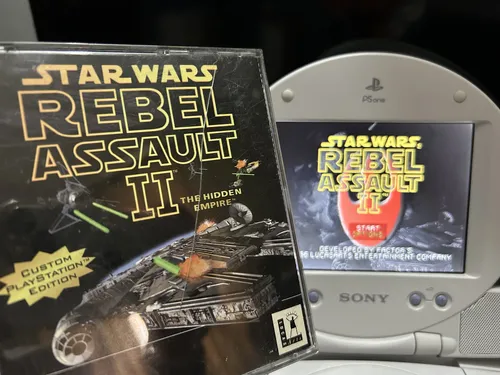 Star Wars Rebel Assault 2 Ps1 Playstation 1 Original (Usado)