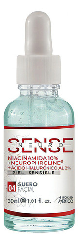 Suero facial SENSE con Niacinamida 10% + Neurophroline 30ml Miguett