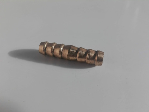 Imagen 2 de 3 de Entregoma Union Doble Ø 8 Mm Bronce