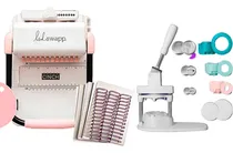 Comprar Maquina De Chapitas Button Press + Cinch Cuadrada + Insumos