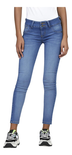 Pantalon Jeans Skinny Booty Up Lee Mujer 5m1b