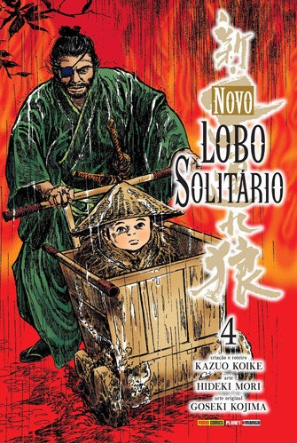 Novo Lobo Solitário - Volume 04, de Koike, Kazuo. Editora Panini Brasil LTDA, capa mole em português, 2017