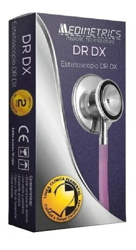 Estetoscopio Dr Dx Doble Campana 5765-d Medimetrics Color Cielo