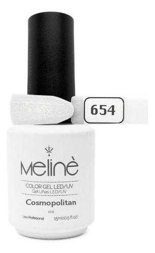 Esmalte Color En Gel Semipermanente Meliné Secado Uv 15ml