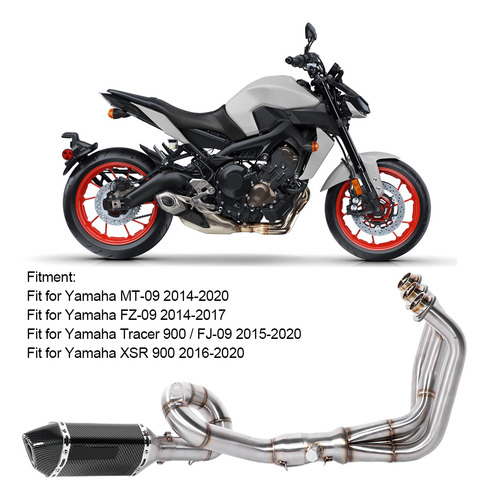 Sistema De Escape Completo Decat Header Slipon Muffler, Adeq