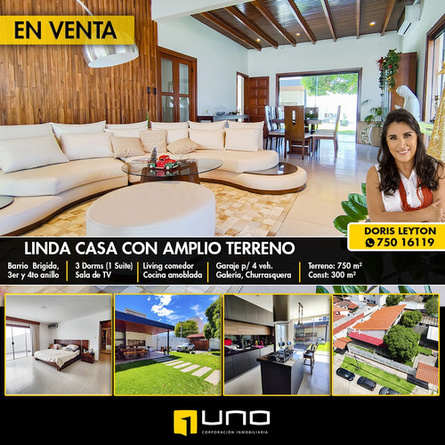 Imagen 1 de 29 de Linda Casa En Venta - Zona Villa Brigida (equipetrol Norte)
