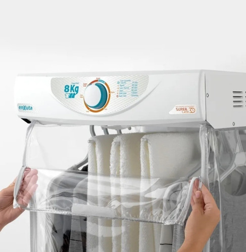 Imagen 1 de 3 de Seca Ropa Calor/frío+temporizador Ahorrador De Energía 8kg