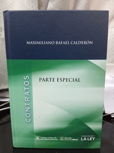 Libro Contratos Parte Especial Calderon