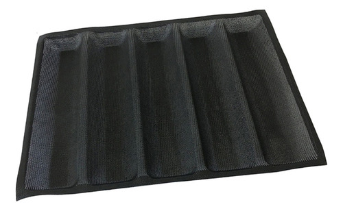 1 Molde For Pan Baguette De Silicona Formas Antiadherentes