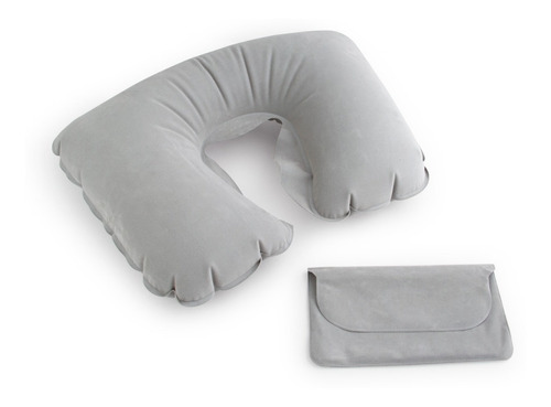 Cojin Inflable Cuello Viaje Portatil Pasajero Descanso Sueño