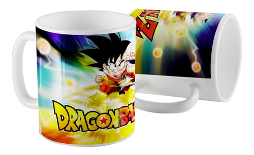  Taza  Plastica Dragon Ball Goku 350cc Polimero