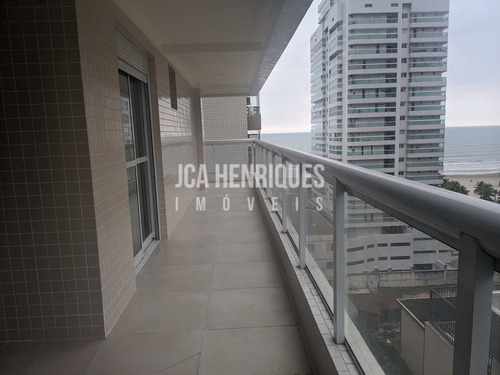 Imagem 1 de 14 de Apartamento 3 Dormitórios Vista Para O Mar- Forte. - V1096