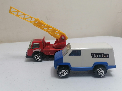 Tonka 1978 Lote De 2 Vehículos Grua 10cm