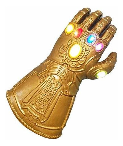 Guante De Mano De Látex Infinity Thanos Con Luz Led, Regalo 