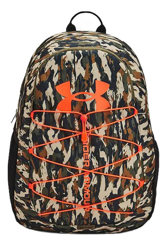 Mochila Under Armour Lifestyle Hustle Sport Verde-naranj Cli Color Verde-naranja