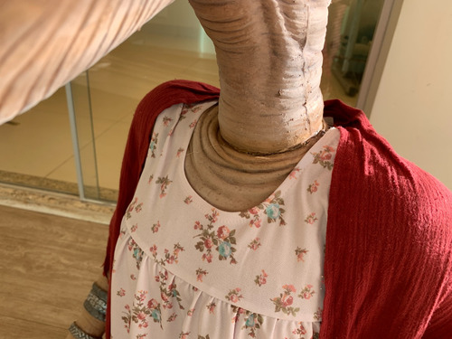 Et E.t. Extra Terrestre Gigante Neca 1:1 1/1 Roupa De Menina (Usado)
