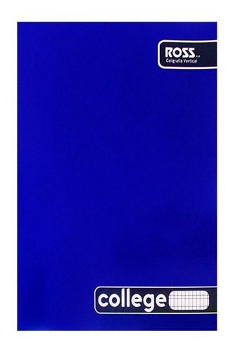 Cuaderno College 80 Hjs Caligrafia Vertical 10 Unidades Ross