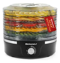 Comprar Elite Gourmet Efd319 Deshidratador De Alimentos, 5 Bandej...