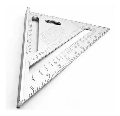 Imagen 3 de 9 de Escuadra Profesional Aluminio Tipo Pesado