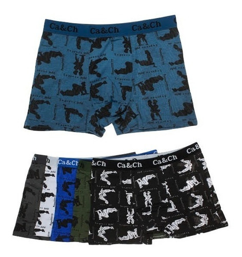 Pack 3 Boxer Hombre Estampados Entretenidos Bamboo T M A Xxl