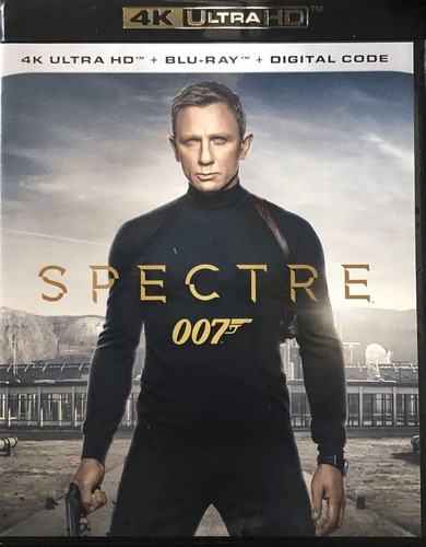 Spectre James Bond 007 Daniel Craig Pelicula 4k + Blu-ray