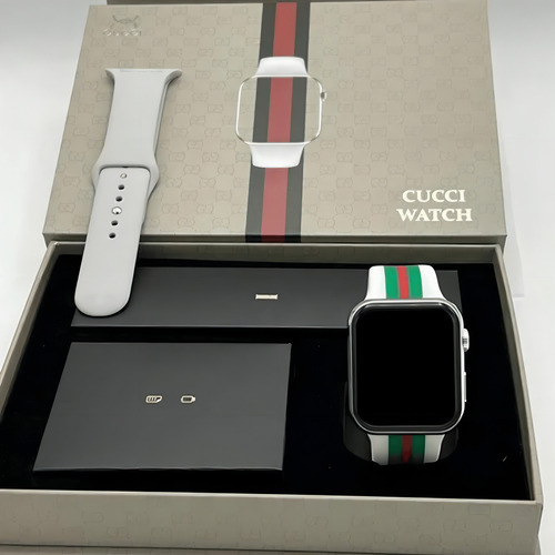 Relógio Inteligente Smartwatch S8 Cucci Para Android E Ios Caixa Preto Pulseira Preto Bisel Preto Desenho Da Pulseira Mesh